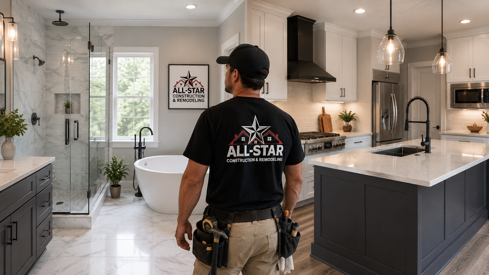 Restroom and kitchen remodels