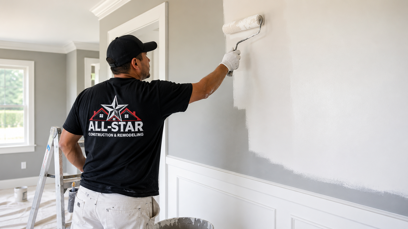 Interior and exterior painting